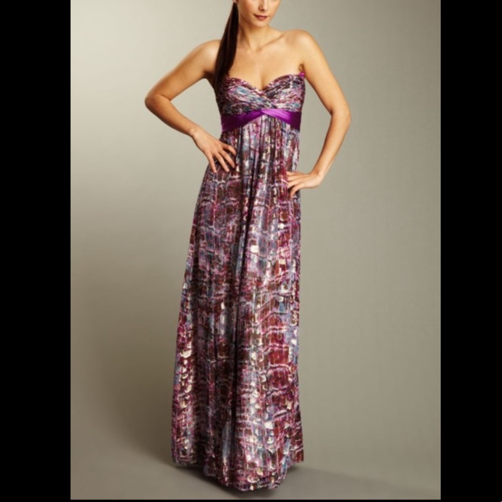 BCBG Max Azria Strapless Gown